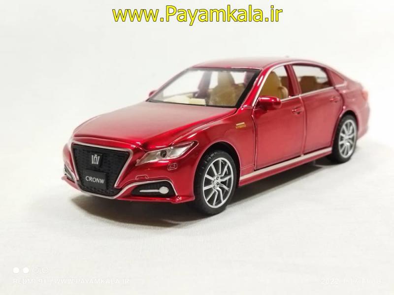 ماشین فلزی تویوتا کرون (TOYOTA CROWN) آلبالویی